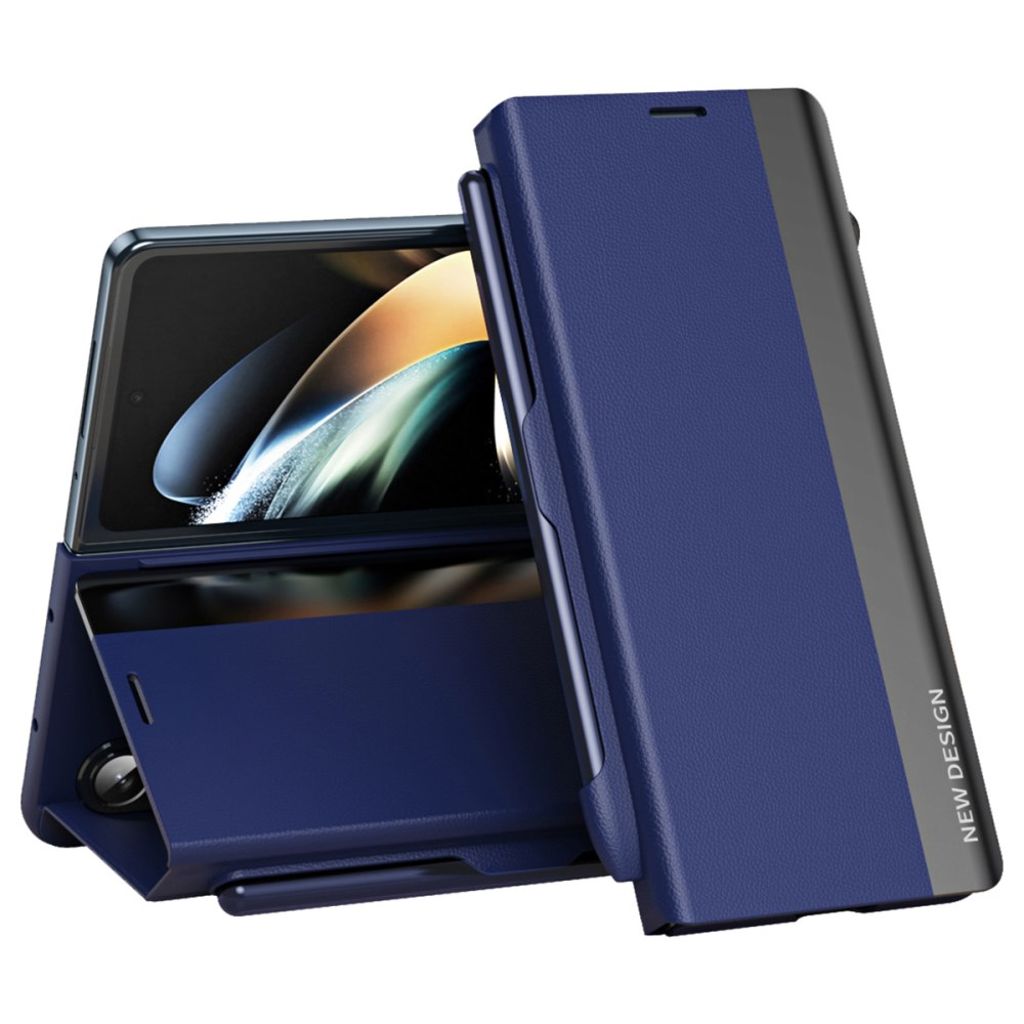Samsung Galaxy Z Fold6 5G fodral with pen slot – blå