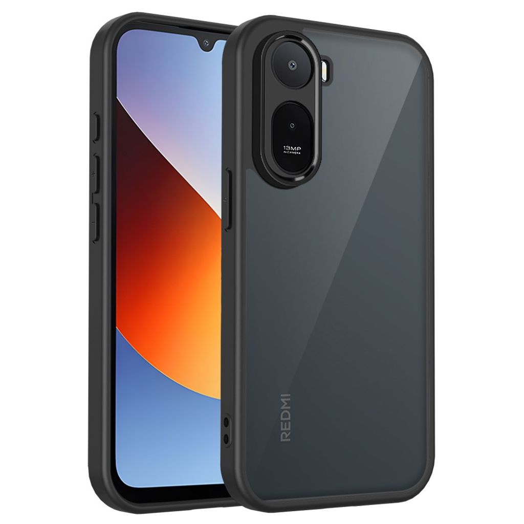Xiaomi Redmi A7 Pro skal – Transparent svart