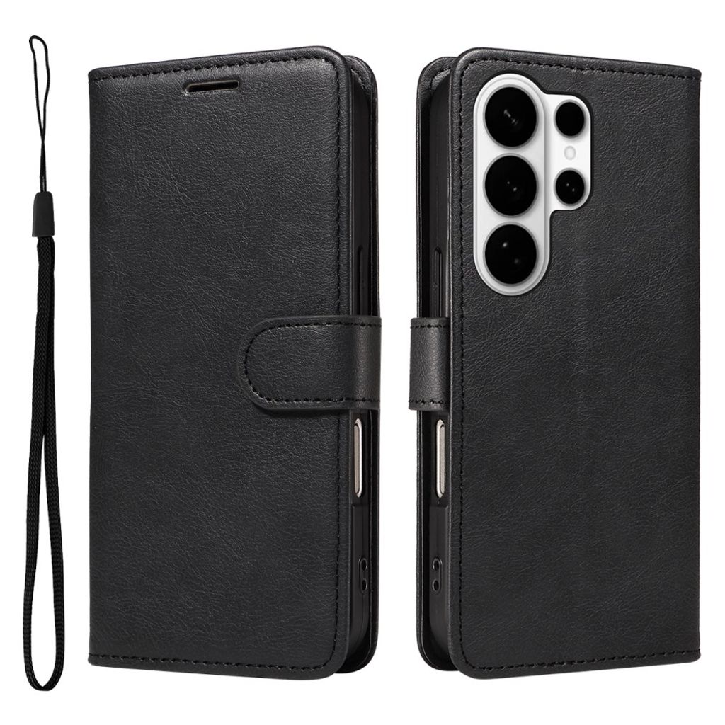 Samsung Galaxy S26 Ultra fodral with Carrying strap - svart
