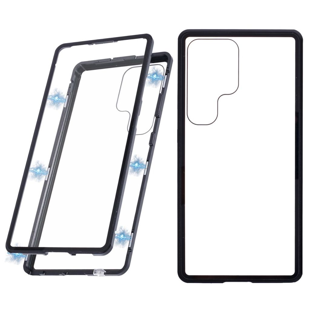 Samsung Galaxy S25 Ultra 360 Protection Case with Screen Protector - Black