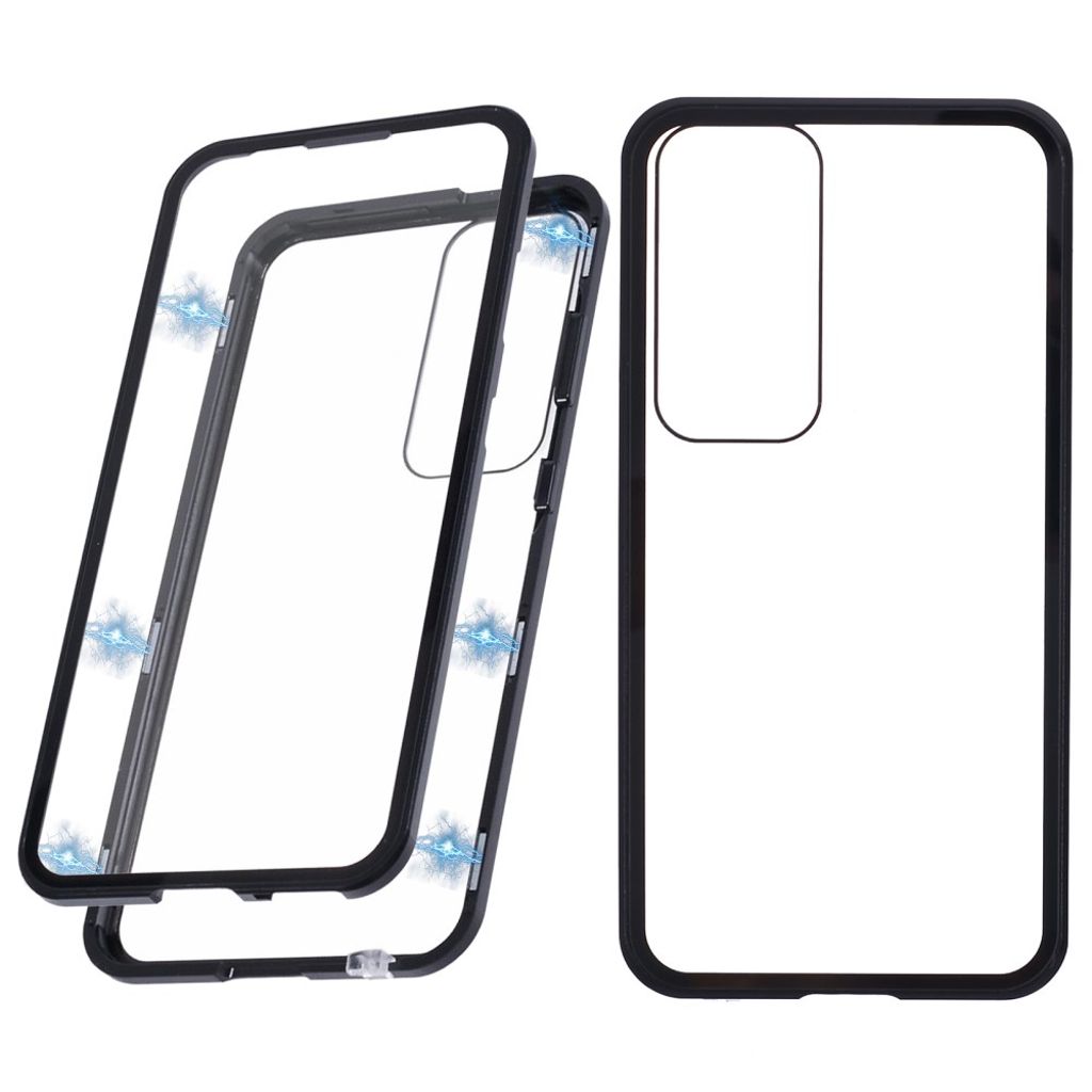 Samsung Galaxy S25 Plus 360 Protection skal with skärmskydd – svart