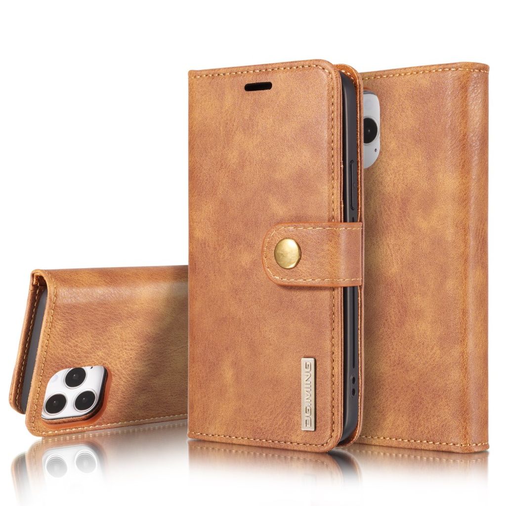 DG.MING iPhone 12 Pro Max Cover - Brown