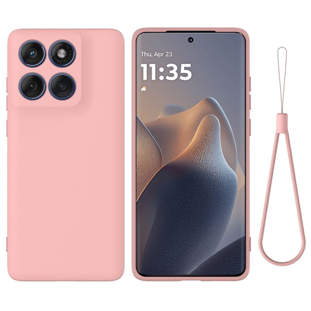 Motorola Edge 60 / 60 Fusion Liquid Silicone skal – rosa