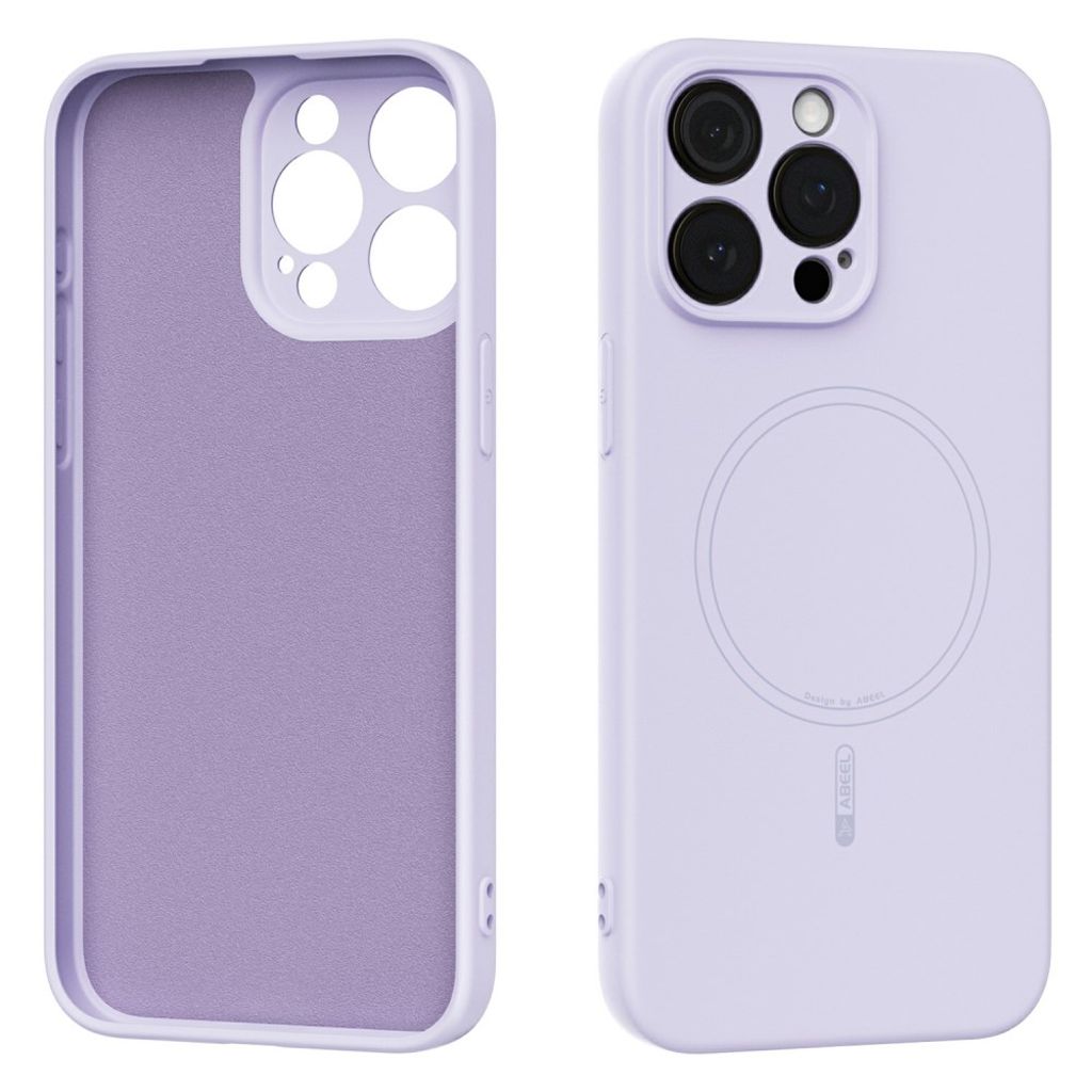 ABEEL iPhone 13 Pro Max MagSafe Silicone Case - Purple