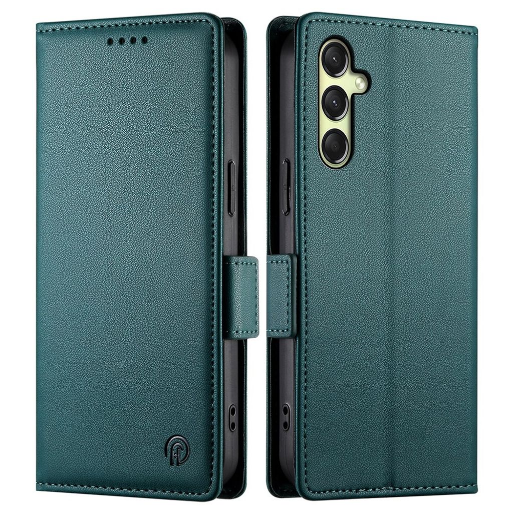 Samsung Galaxy A26 5G Phone fodral with kortfack - grön