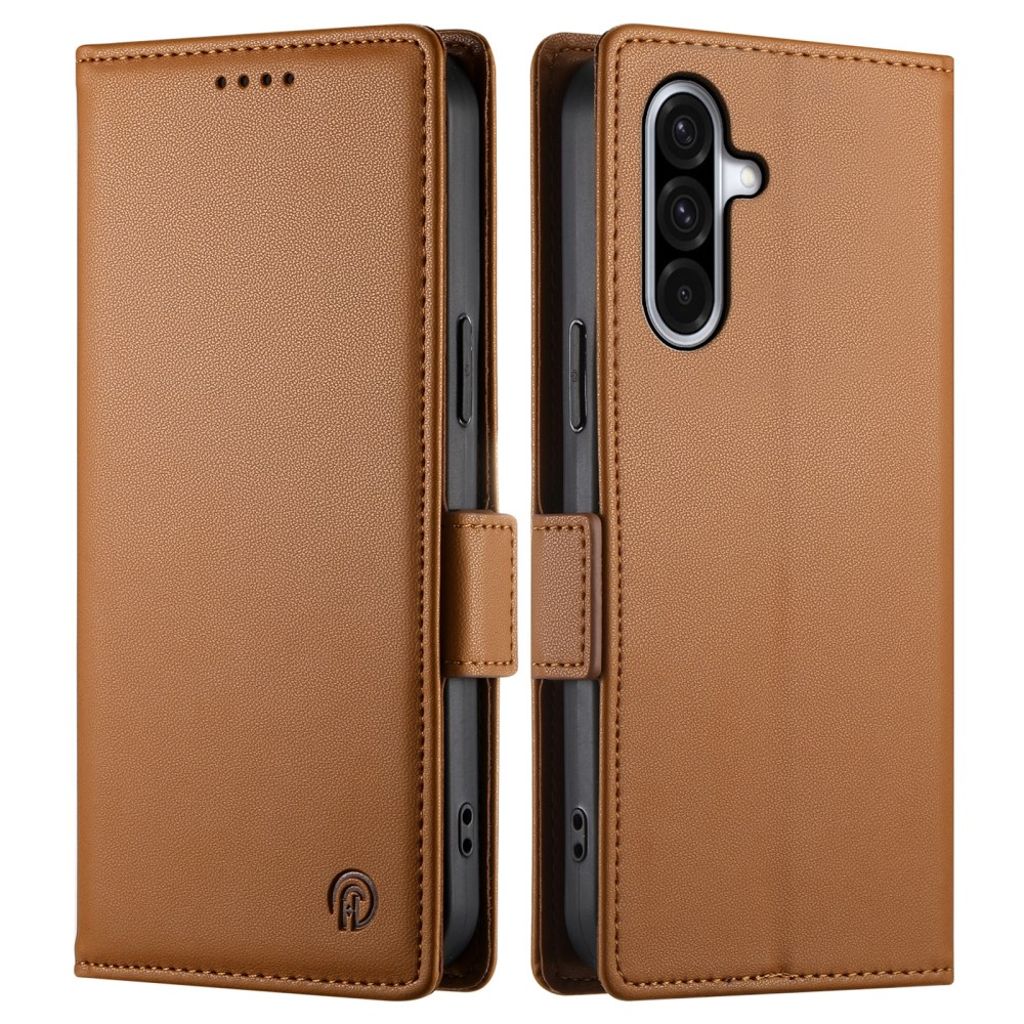 Samsung Galaxy A56 5G Phone fodral with kortfack - brun