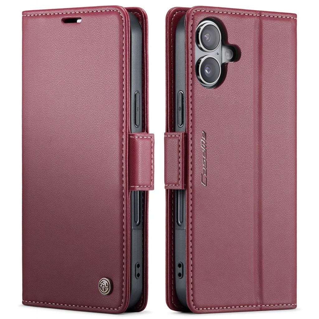 CASEME iPhone 17 Cover with Card Slots - Red