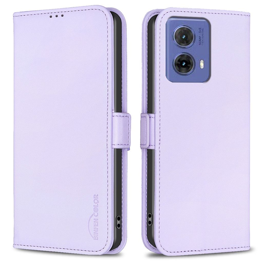 BINFEN COLOR BF31 Motorola Moto G85 5G Wallet fodral – lila