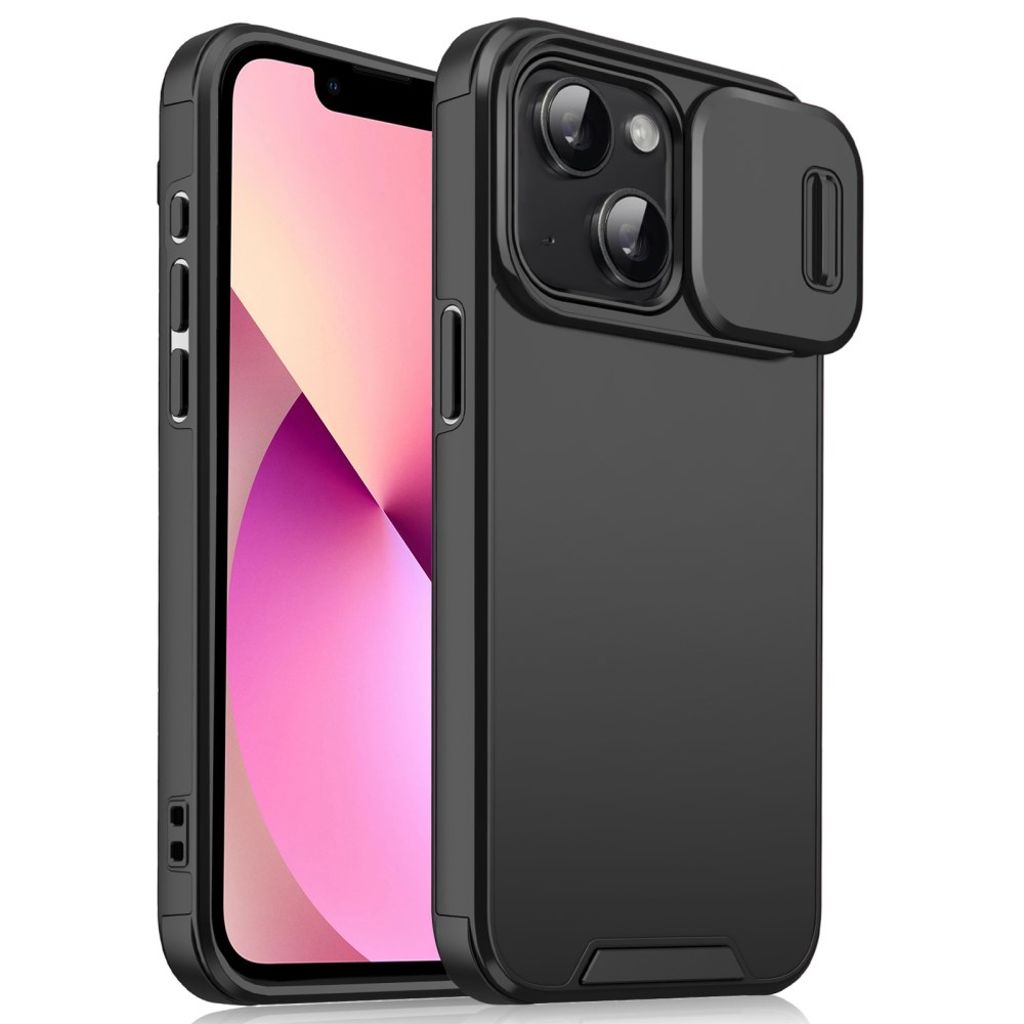 IPhone 13 mini skal with Slide Camera fodral – svart