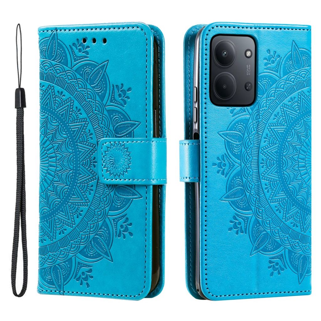 Xiaomi Redmi 15C 5G / 15C 4G fodral with kortfack - blå
