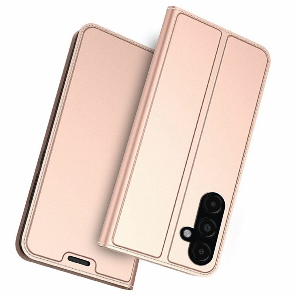 Samsung Galaxy A17 5G fodral with stativ - roséguld