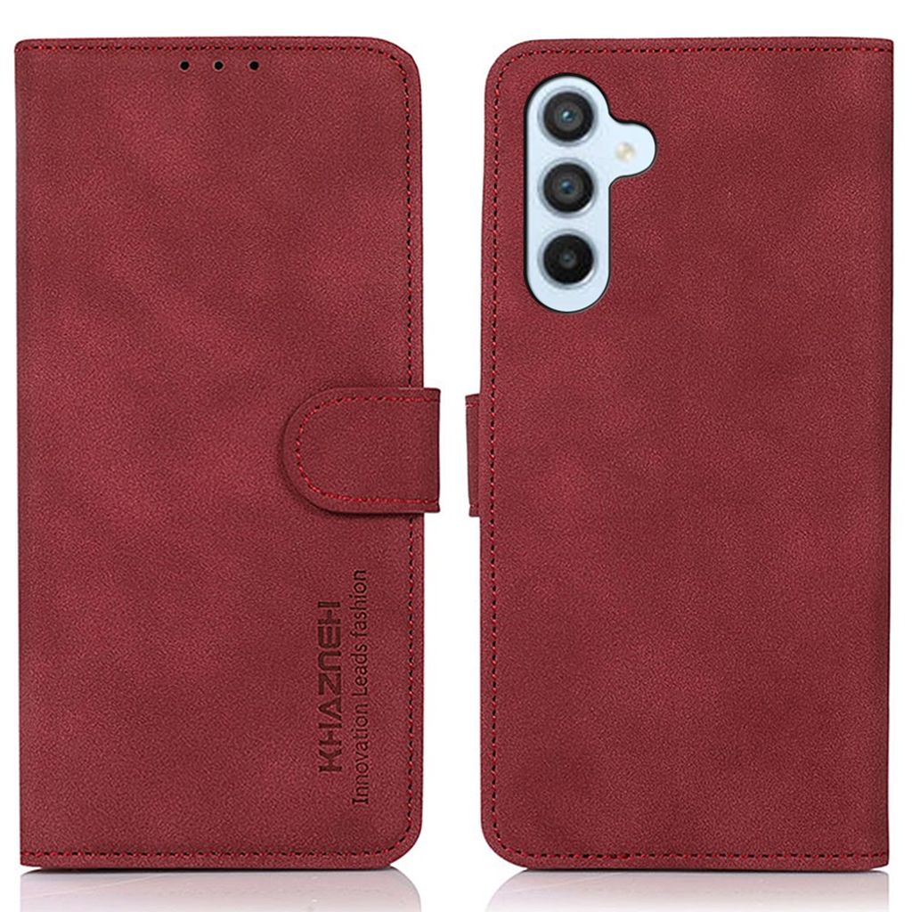 KHAZNEH Samsung Galaxy A16 plånboksfodral – röd