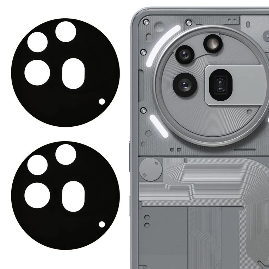 Nothing Phone (3a) Pro Lens Protector in härdat glas