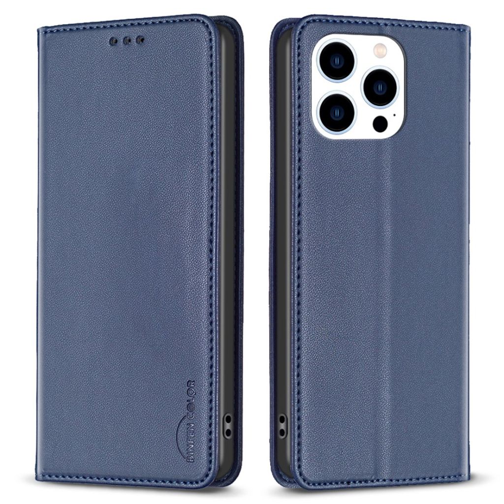 BINFEN COLOR iPhone 13 Pro Max Wallet Cover - Blue