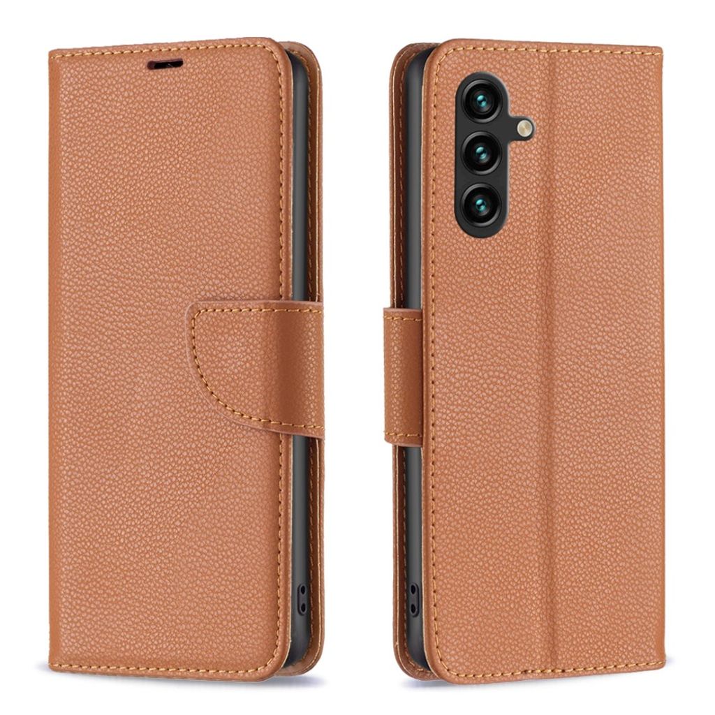 Samsung Galaxy A35 5G Textured fodral – brun