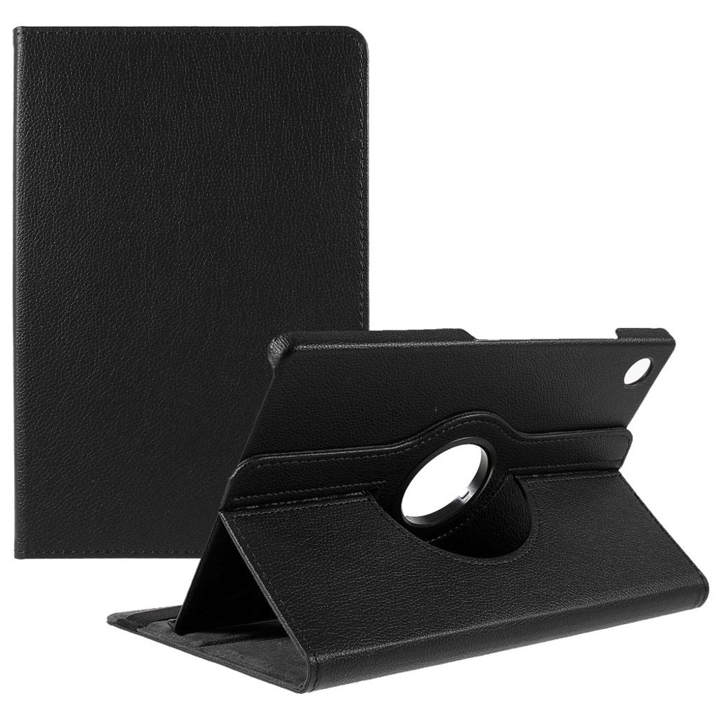Samsung Galaxy Tab A11 Plus fodral with stativ in PU Leather/PC – svart