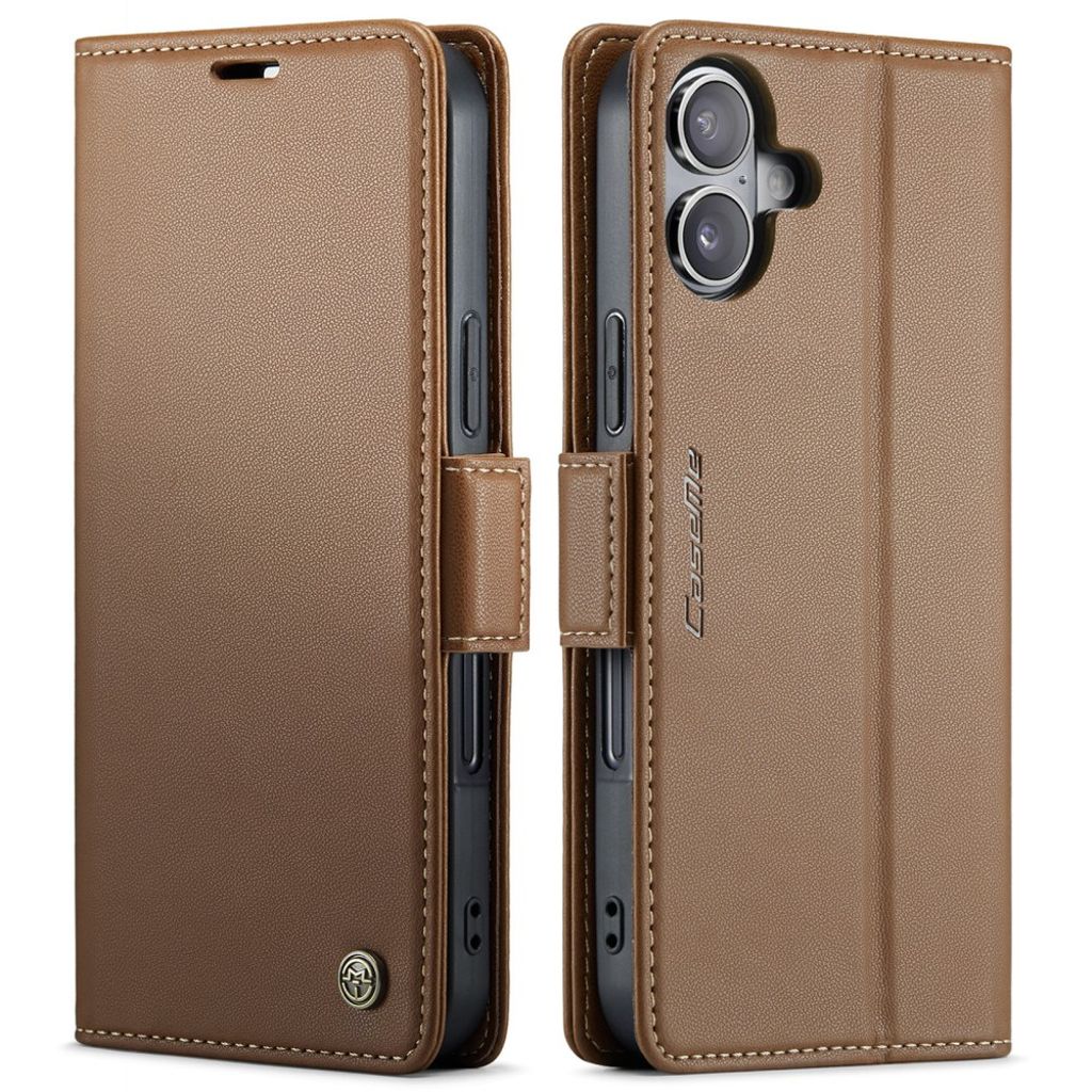 CASEME iPhone 17 Cover with Card Slots - Brown