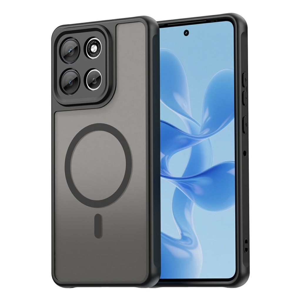 Motorola Moto G86 Power 5G magnetiskt Shock Proof skal – svart