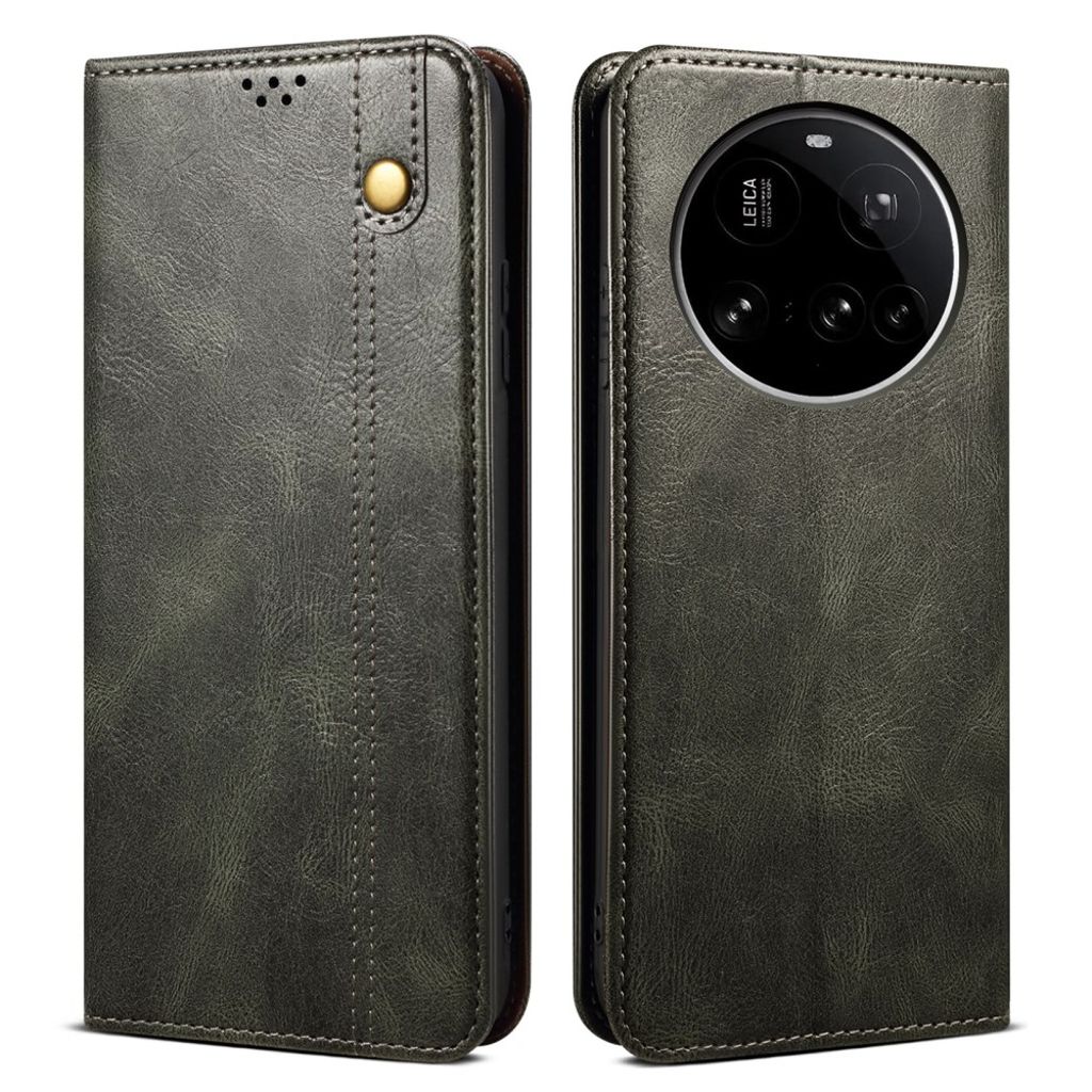 Xiaomi 15 Ultra plånboksfodral – grön