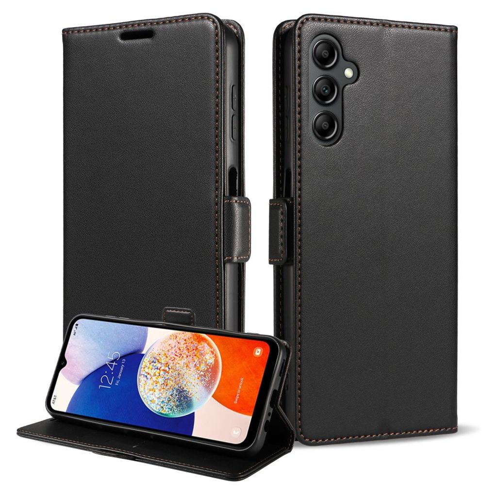 Samsung Galaxy A37 5G plånboksfodral RFID Blocking – svart