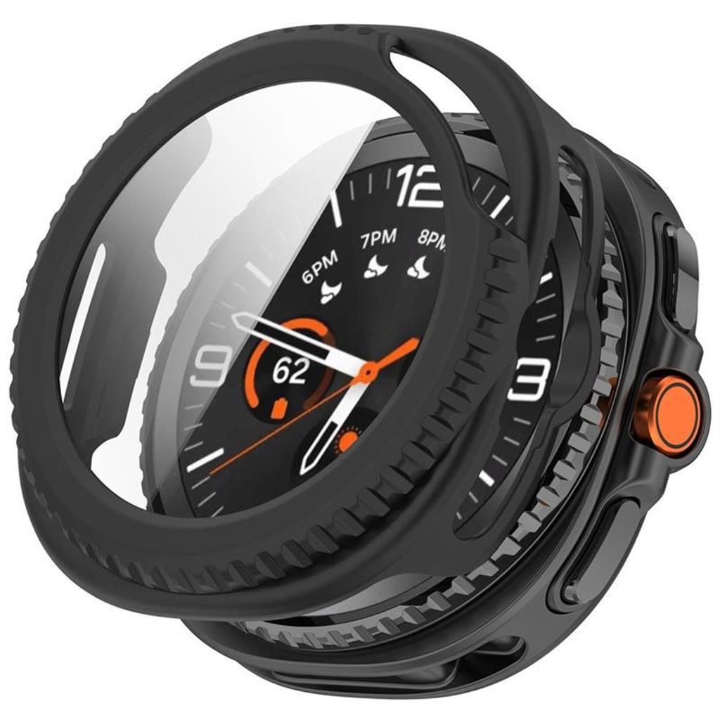 Tech-Protect defense skal för Samsung Galaxy Watch 8 46mm - svart