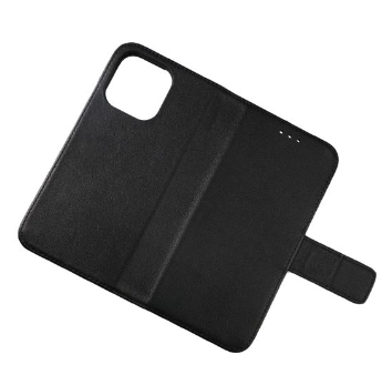 iPhone 11 Plånboksfodral Genuint Läder RV - Svart