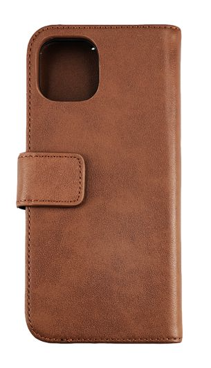 iPhone 11 Plånboksfodral Genuint Läder RV - Brun