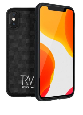 iPhone X/XS Plånboksfodral Magnet Rvelon - Svart