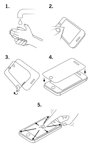 Skärmskydd för iPhone X/Xs/11 Pro, 3D böjd full täckning, härdat glas