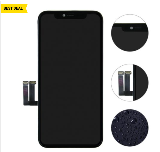 iPhone 11 Skärm/Display AAA Premium - Svart