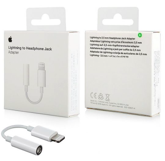 Lightning to 3.5 mm Headphone Jack Adapter