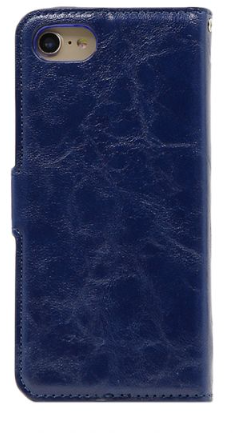 iPhone 7/8 Plånboksfodral med Avtagbart Skal - Blå