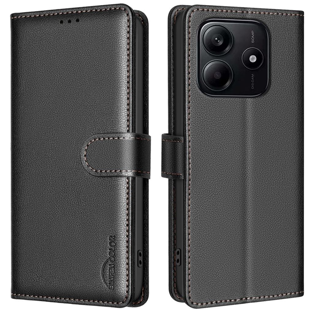 BINFEN COLOR Xiaomi Redmi Note 14 4G fodral – svart