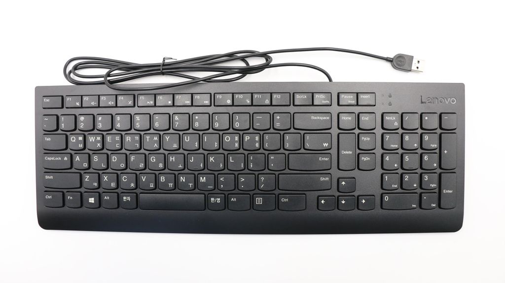 Lenovo Calliope Keyboard (USB, Black, Korean)