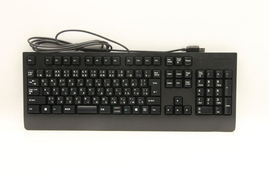 Lenovo External Keyboard (USB, Japanese, Black, Non-Backlight)
