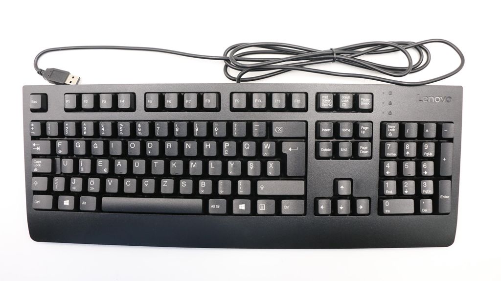 Lenovo Traditional USB Keyboard (Turkish, Black)