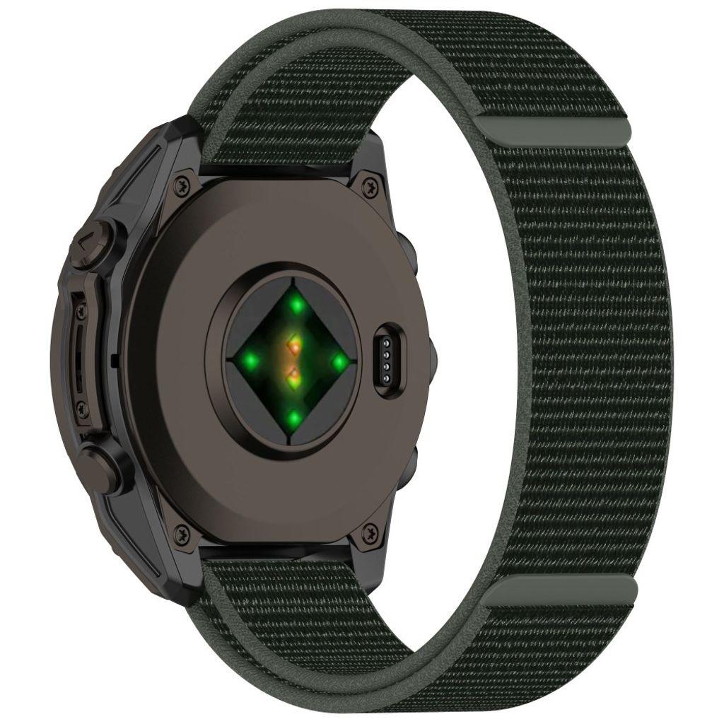 Garmin Quatix 8/Fenix 8/7X etc. Watch Strap Nylon – Green