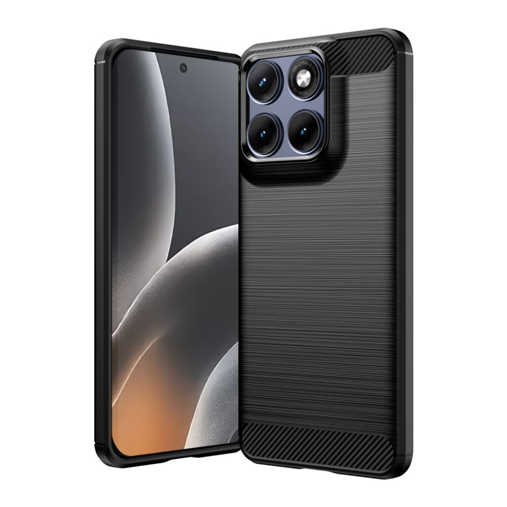 Motorola Edge 70 Fusion Plus 5G/Edge 70 Fusion 5G skal Carbon Fiber – svart