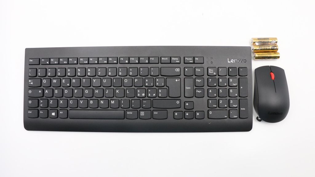 Lenovo Primax Wireless Keyboard (Italian, Black)