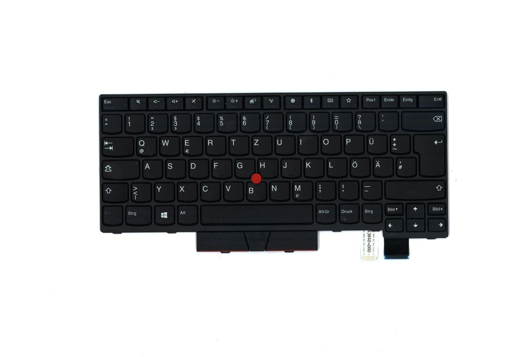 Lenovo Internal Keyboard (German, Black, Non-Backlit)