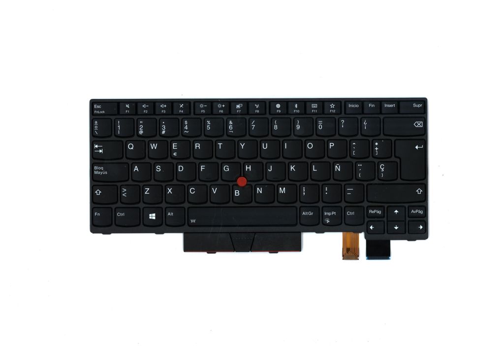 Lenovo Keyboard (Spanish, Backlit)