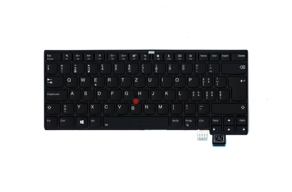 Lenovo C-Cover with Keyboard (UK English, Arctic Grey, Fingerprint)
