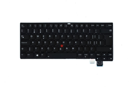 Lenovo C-Cover with Keyboard (UK English, Arctic Grey, Fingerprint)