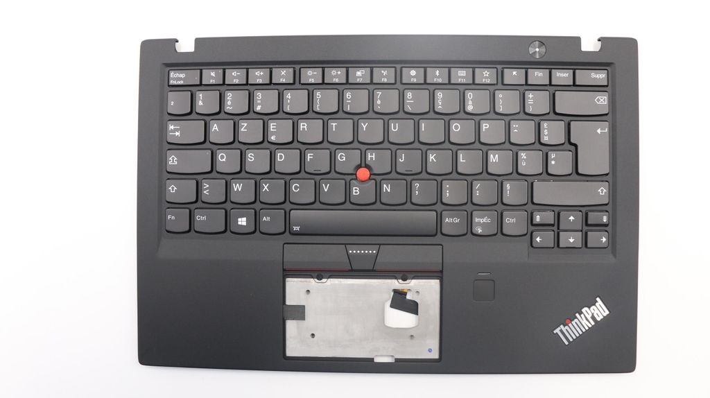 Lenovo Internal Keyboard (French, Fingerprint Reader, Backlit)