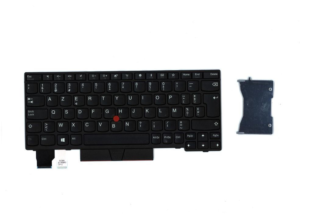 Lenovo FRU COMO Keyboard (Belgian, Black)