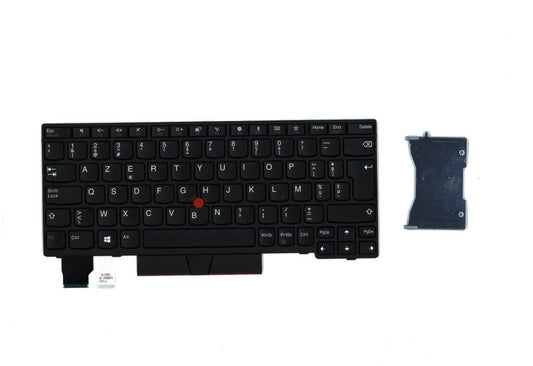 Lenovo FRU COMO Keyboard (Belgian, Black)