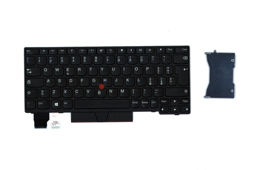 Lenovo Internal Keyboard (Italian, Black)