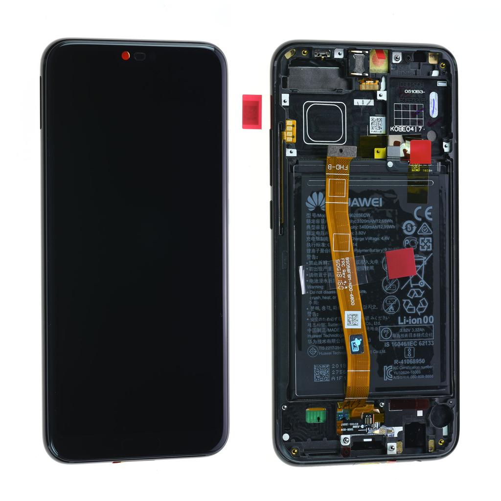 Honor 10 display svart