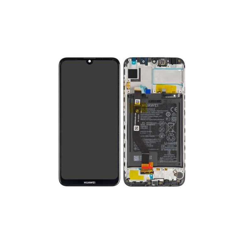Huawei Y7 2019 display svart