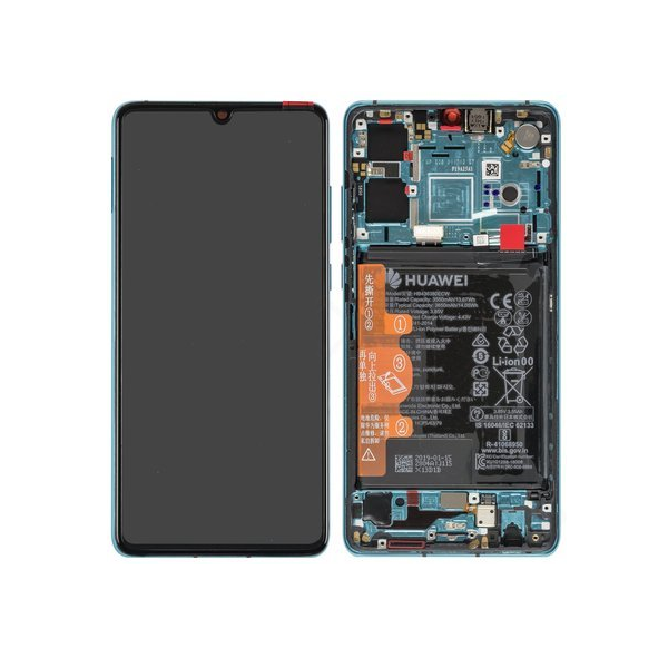 Huawei P30 display (New Software) Aurora blå